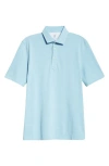 Brunello Cucinelli Cotton Piqué Polo In C9706 Light Blue