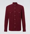 Brunello Cucinelli Easy Fit Shirt In Red