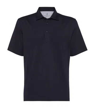 BRUNELLO CUCINELLI COTTON POLO SHIRT