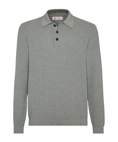 BRUNELLO CUCINELLI COTTON POLO SHIRT
