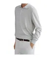 Brunello Cucinelli Cotton Polo Shirt In Gray