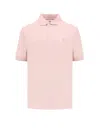 Brunello Cucinelli Cotton Polo Shirt With Iconic Embroidery In Pink