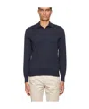 Brunello Cucinelli Cotton Polo Sweater In Black