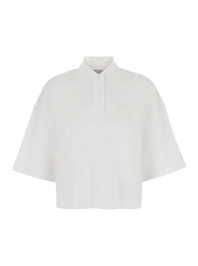Brunello Cucinelli Cotton Polo In White