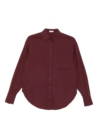 Brunello Cucinelli Cotton Popeline Shirt