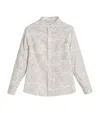 Brunello Cucinelli Cotton Printed Shirt In White