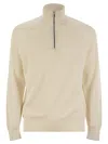 Brunello Cucinelli Lupetto Cashmere Knit Sweater