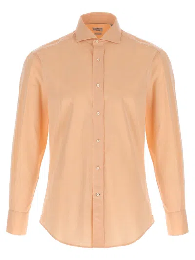 Brunello Cucinelli Cotton Shirt Shirt And Blouse Pink