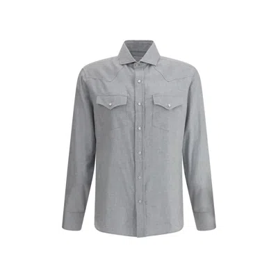 BRUNELLO CUCINELLI COTTON SHIRT