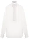 Brunello Cucinelli Cotton Shirt In White