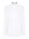 Brunello Cucinelli Women Cotton Shirt In Blanco