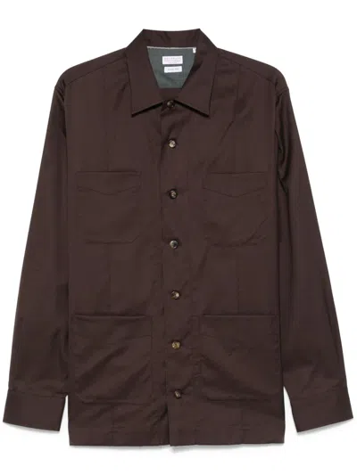 BRUNELLO CUCINELLI COTTON SHIRT