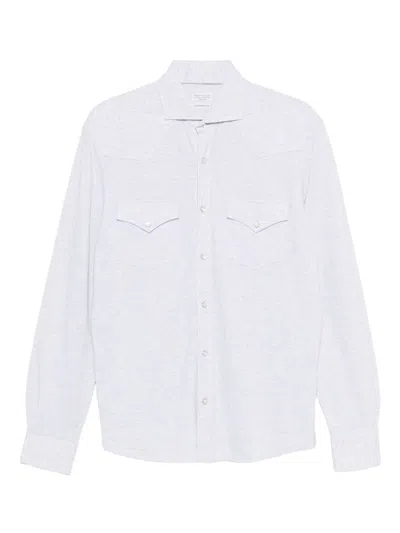 BRUNELLO CUCINELLI BRUNELLO CUCINELLI COTTON SHIRT