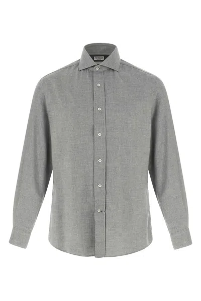 BRUNELLO CUCINELLI COTTON SHIRT