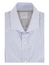 Brunello Cucinelli Cotton Shirt In Grey