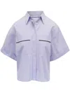 Brunello Cucinelli Cotton Shirt In Purple