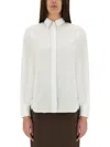 Brunello Cucinelli Cotton Shirt In White