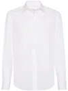 Brunello Cucinelli Buttoned-up Linen Shirt In White