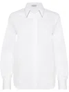 Brunello Cucinelli "shirt With Shiny In White