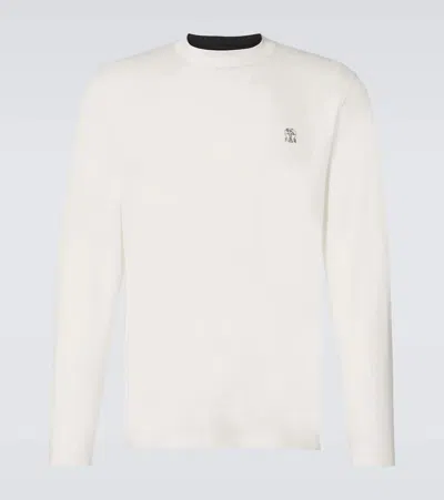Brunello Cucinelli Cotton Shirt In White