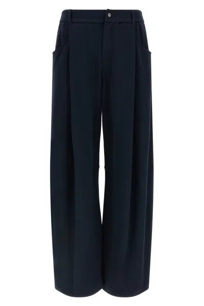 Brunello Cucinelli Cotton Silk Pants In Brown