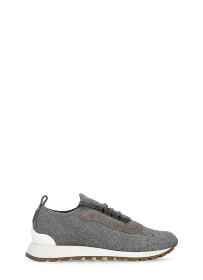 BRUNELLO CUCINELLI BRUNELLO CUCINELLI SNEAKERS GREY