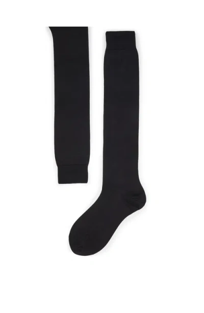 Brunello Cucinelli Cotton Socks In Black