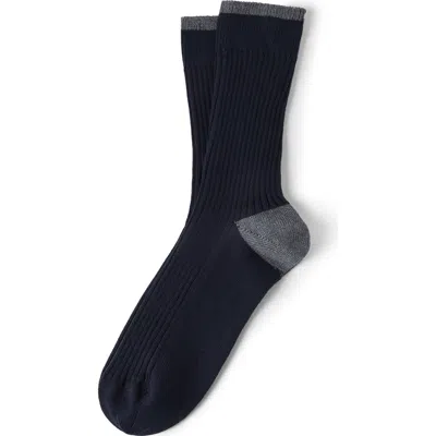 Brunello Cucinelli Cotton Socks In Blue