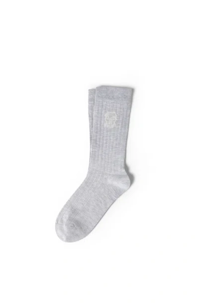 Brunello Cucinelli Cotton Socks In Gray