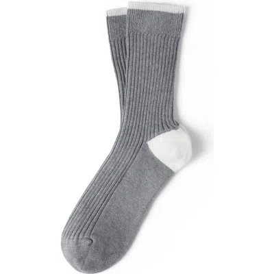 Brunello Cucinelli Cotton Socks In Gray