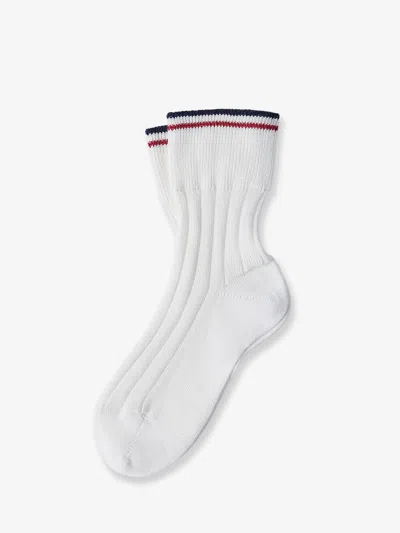 Brunello Cucinelli Cotton Socks In White