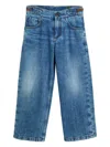 Brunello Cucinelli Cotton Straight Jeans In Blue