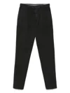 Brunello Cucinelli Tailored Black Trousers With Classic Waistband In Black