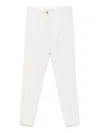 Brunello Cucinelli Dyed Pants In White
