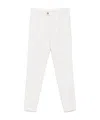 Brunello Cucinelli Tailored White Trousers With Classic Waistband In White