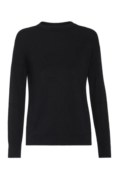 Brunello Cucinelli Cotton Sweater In Black