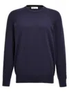 Brunello Cucinelli Men Wool Sweater In Blue