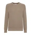 Brunello Cucinelli Ribbed Sweater Sweaters And Cardigans In Brown