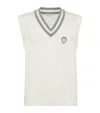 Brunello Cucinelli Cotton Sweater Vest In White