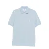 Brunello Cucinelli Polo Shirt With Soft Collar In Blue
