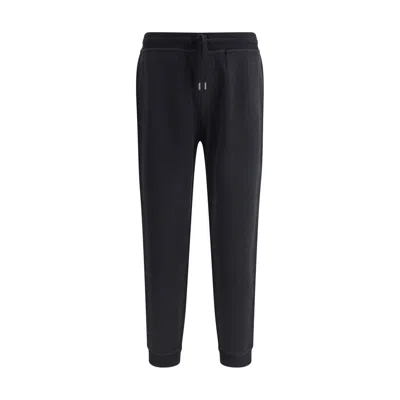 Brunello Cucinelli Cotton Sweatpants In Black