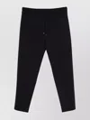 Brunello Cucinelli Cotton Sweatpants Mid-rise Waist In Black