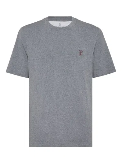 BRUNELLO CUCINELLI COTTON T-SHIRT