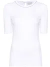 Brunello Cucinelli Cotton T Shirt In White