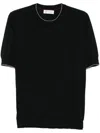 Brunello Cucinelli Cotton T-shirt In Black