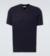 Brunello Cucinelli Cotton T-shirt In Blue