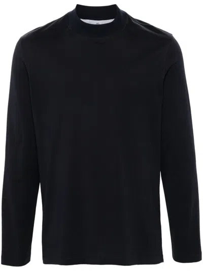 Brunello Cucinelli Cotton T-shirt In Blue