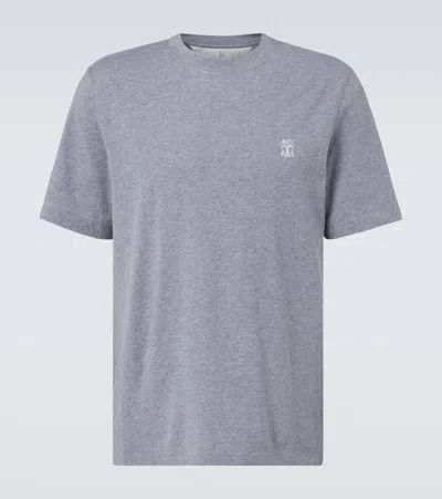 BRUNELLO CUCINELLI COTTON T-SHIRT