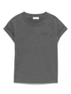 Brunello Cucinelli Cotton T-shirt In Grey