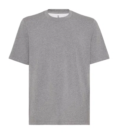 BRUNELLO CUCINELLI COTTON T-SHIRT